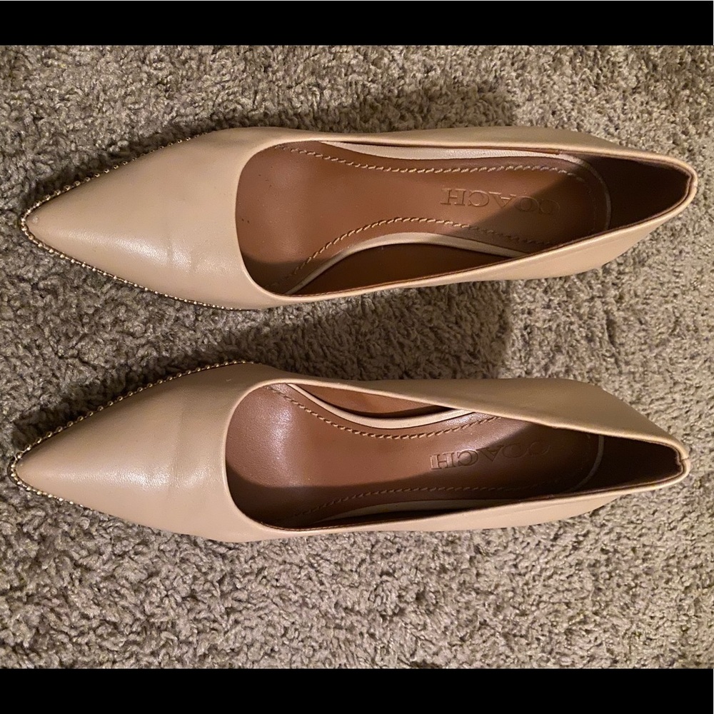 Coach- Waverly Beadchain Pumps